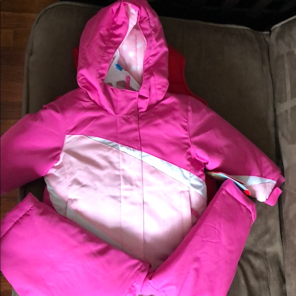 Little girls snowsuit.